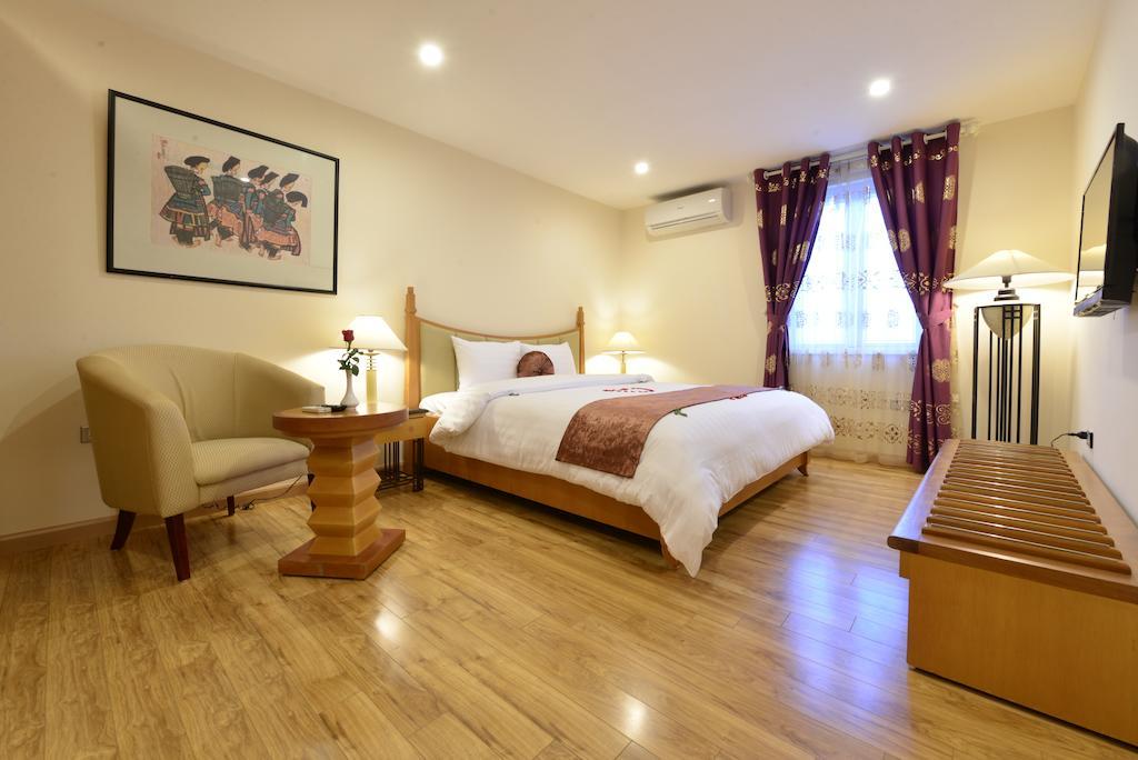 Hanoi Golden Sunshine Villa Hotel And Travel Exterior photo
