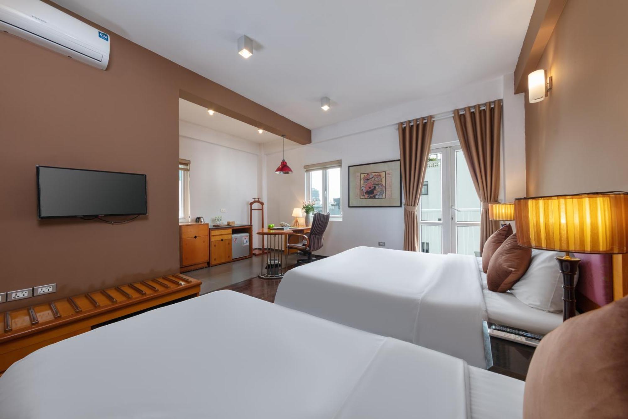 Hanoi Golden Sunshine Villa Hotel And Travel Exterior photo